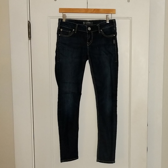 Silver November Jeggings, sz W27/L29 - Picture 1 of 8